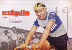 Isaías Macaya campeón de la Vuelta al Centro de la República, origen de la Vuelta Chile
