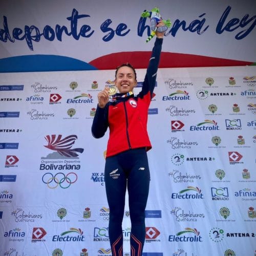 Aranza Villalón medalla de oro en los Juegos Bolivarianos de Valledupar