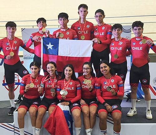 Selección Junior es Tercera en Panamericano de Pista