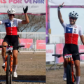 Catalina Vidaurre y Florencia Monsálvez le dan a Chile un 1-2 histórico en el XCO