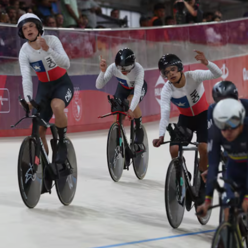 Team Chile de pista se cuelga oro y plata en la jornada inaugural de los Juegos Suramericanos